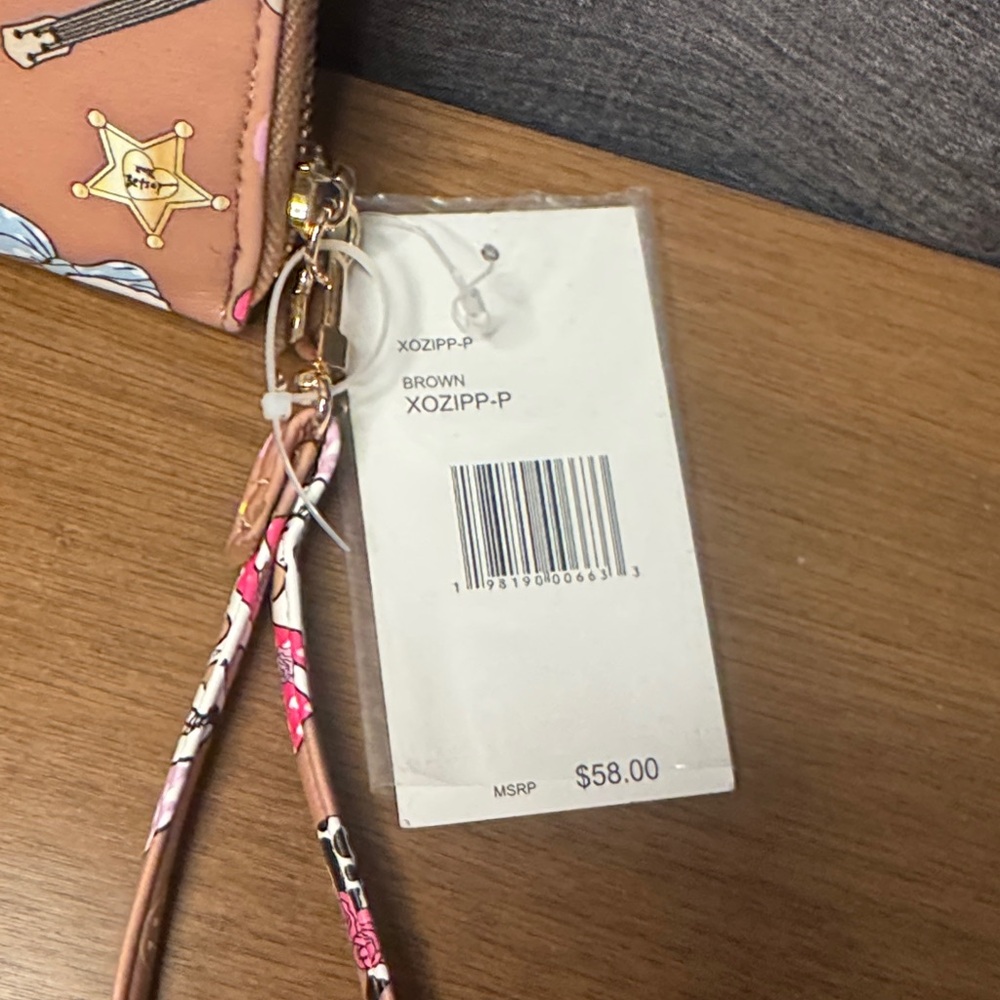Betsey Johnson Punk Western Wristlet XoZipp-P - Picture 8 of 11